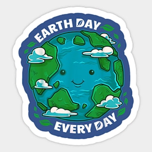 Earth day everyday Sticker